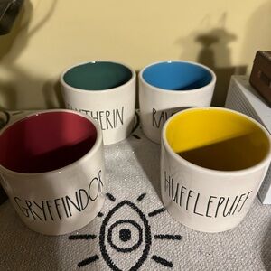 Rae Dunn Hogwarts House Ceramic Set - Multicolor